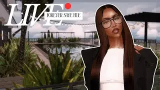Jumping Around in My Save, Decorating Houses, & Making HOT VAMPIRES! 🧛🏾‍♀️✨(Sims 4 Live Stream)🔴