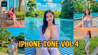 PRESET LIGHTROOM | IPHONE TONE VOL 4 | Free Download & Tutorial