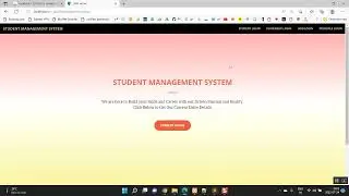 Student Placement Management System in PHP