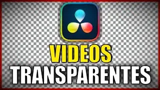 ¡Cómo Exportar VÍDEOS con FONDO TRANSPARENTE! | Davinci Resolve Tutorial