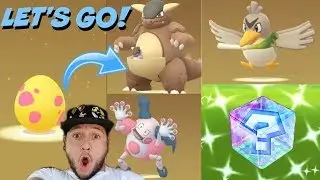 IM LUCKY HATCHING ALL* REGIONAL* POKEMON FROM* NEW* 7KM EGGS  PLUS NEW SHINY ULTRA BONUS EVENT