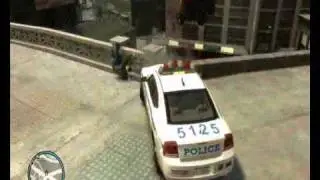 GTA IV LCPDFR Mod: Horrific crash on a edge