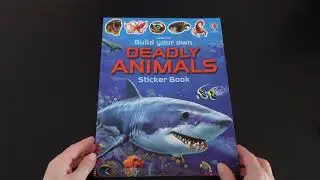 Build your own Deadly Animals Sticker Book