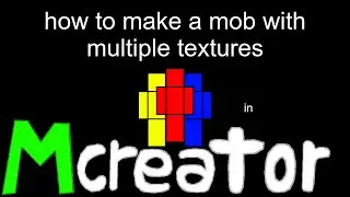 how to make a mob with multiple textures in - mcreator 2021.3