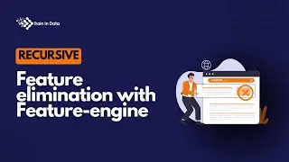 Recursive feature elimination with Feature-engine