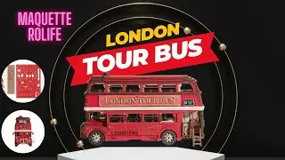 Maquette Robotime London Tour Bus