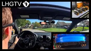 LGHTV // Customizing the APR Exhaust // Drive Around Town POV //