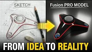 How to Extrude to Surface in Autodesk Fusion -  Exercise 60
