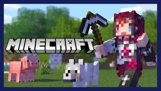 【MINECRAFT】Mining and getting materials for portal stuff!