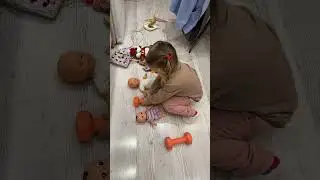 Sati will force even dolls to exercise 😂