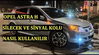 How to Use the Opel Astra H Wiper and Signal Lever