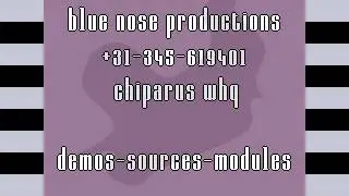Blue Nose Productions BBS intro