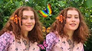 Trying Some Fun Hippie Hairstyles + My Curl Routine 🔅✌🏻🌈 ||  ❊ Harmony Nice ❊