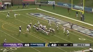 Western Carolina vs Chattanooga Exciting Ending | 2023 College Football