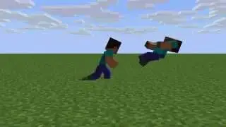 fight animation test (mineimator)