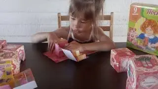 Бумажный кукольный домик! Комнаты из кубиков)