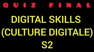 QUIZ FINAL DIGITAL SKILLS (CULTURE DIGITALE) S2