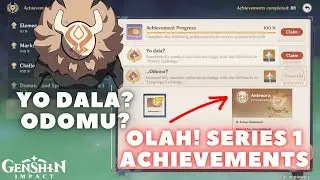 Yo Dala? Poetry Exchange Communication Via Poetry, Olah Series Achievement Genshin Impact