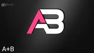 Make professional AB logo within a minute |Professional Logo Design | How make logo on pixellab