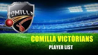 Comilla Victorians Team - Player List for BPL T20 Cricket 2015