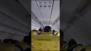 Onboard. Short Flight Singapore - Jakarta with TR A320.
