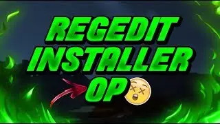 [RELEASE]✔️Regedit Installer ✔️ OP REGEDIT Minecraft ✔️Latency CSGO , MC , PUBG ✔️