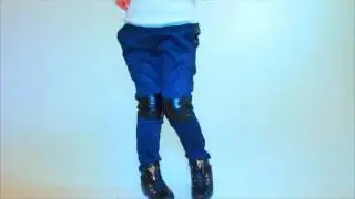 Детские штаны со вставками кожи, лосины для девочек оптом   stilno ua