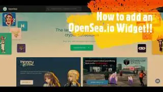 HTML CSS Add OpenSea Widget to your Website
