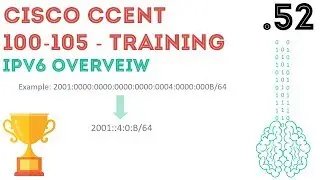 Cisco - CCENT/CCNA R&S (100-105) – IPv6 Overview .52