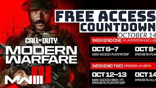MW3 Free Open Beta is now Live for PC & XBOX! Join the Action Now!