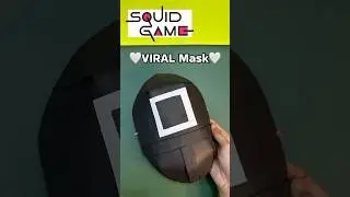 How to make squid game mask with paper  