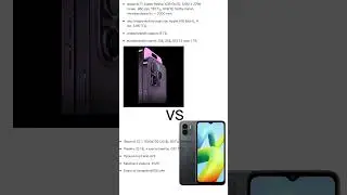 iPhone 14 pro max vs Redmi A1