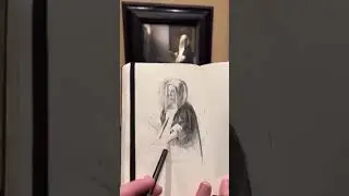 Execute a quick, skilled copy of a masterpiece 