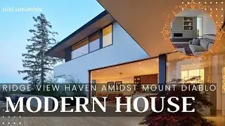 House Design On Hill With Great Views From Every Corner, Luxury & Nature In Harmony