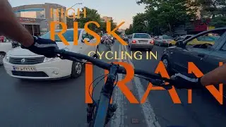 Insanely FAST & high RISK cycling in Tehran-IRAN ( giant talon 1)
