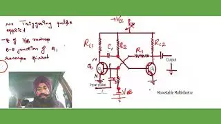Monostable Multivibrator using Transistors