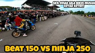 DUEL SENGIT‼️EMAK GILA DITANTANG BALAP AKANG MV