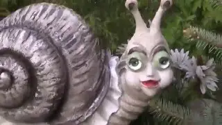 Садовая скульптура.