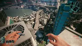 Parkourpunk - Learn Triple Jump, long jump and vertical climbing in Cyberpunk 2077