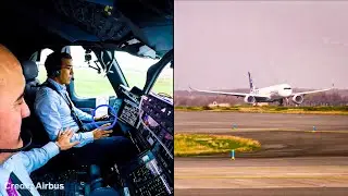Can this A350 TAKEOFF automatically?! Best of Aviation