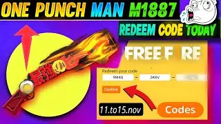 FREE FIRE REDEEM CODE TODAY 12 NOVEMBER REDEEM CODE FREE FIRE | FF REDEEM CODE TODAY 12 NOVEMBER