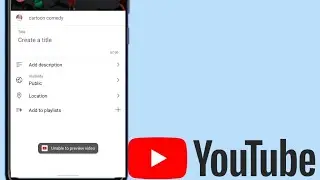 unable to preview the video youtube100% problem solve