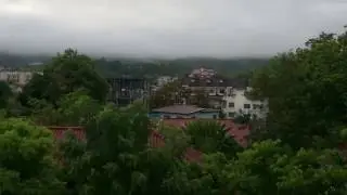 Чиангмай. Вид с нашего балкона в 