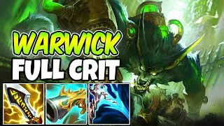 FULL CRIT WARWICK - League of Legends