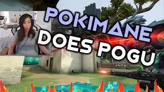 Pokimane does PogU │Valorant BEST PLAYS and FUNNY MOMENTS #13
