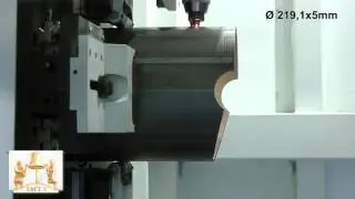 Установка лазерного раскроя труб и профилей