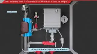 Блок контроля несанкционированного отключения ЭПК ключом КОН