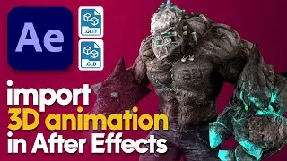 After Effects 3D Animation Import – The Ultimate No-Plugin Guide!