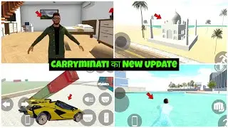 Carryminati Character Cheat Code का New update  | indian bike driving 3d new update+New water Props