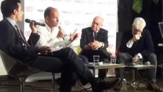 Debriefing post-débat 1er UP Conférence Etienne Chouard, Dominique Bourg, et François Rachline